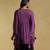 Purple Textured Kaftan Kurti