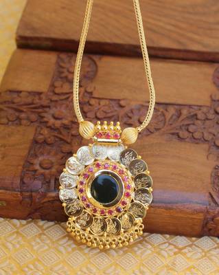 High gold palakka  Temple necklace 1