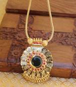 High gold palakka  Temple necklace