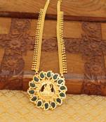 High gold temple palakka necklace