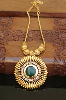 Gold plated Kerala traditional necklace