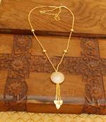 Gold plated kerala style necklace