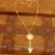 Gold plated kerala style necklace