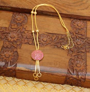 Gold plated kerala style necklace 1
