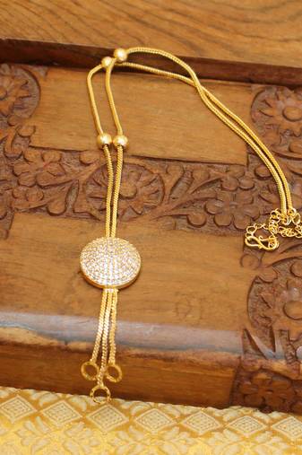 Gold plated kerala style necklace