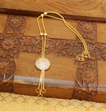 Gold plated kerala style necklace 1