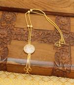Gold plated kerala style necklace