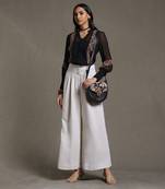 Black Embroidered Kurti by RITU KUMAR