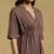 Brown Striped Dress by RITU KUMAR