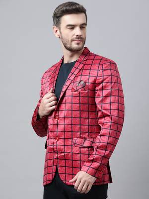 Hangup Party wear Blazers for men's 3