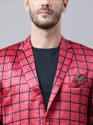 Hangup Party wear Blazers for men's 6