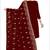 Maroon embroidered organza salwar