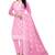 Light-pink embroidered organza salwar