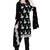 Black embroidered georgette salwar