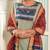 Gruhnaree Grey Floral Yoke Design A-Line Kurta with Trousers with Duppta