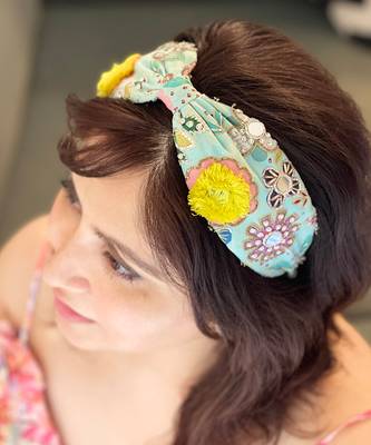 Joey & Pooh X Payal Singhal Orla Mint Headband 1