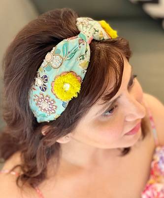 Joey & Pooh X Payal Singhal Orla Mint Headband 2