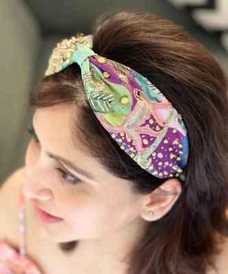 Joey & Pooh X Payal Singhal Fleur Forest Headband 3