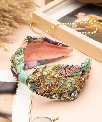 Joey & Pooh X Payal Singhal Fleur Forest Headband 4
