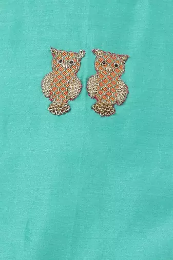 PERCHED OWL LEHNGA SET