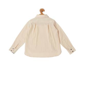 multicolor COTTON ASSYMMETRIC CASUAL SHIRT 4