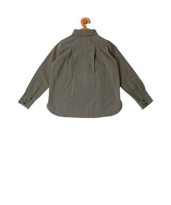 multicolor COTTON ASSYMMETRIC CASUAL SHIRT 8