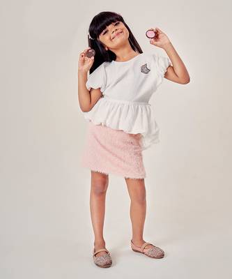 multicolor COTTON BALLOON TOP 2