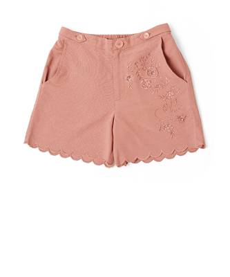 multicolor COTTON BOHO SUMMER SHORTS 7