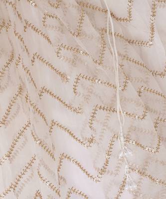 beige organza TWIRLING SKIRT 4