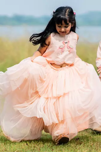 Blooming Tiered Skirt