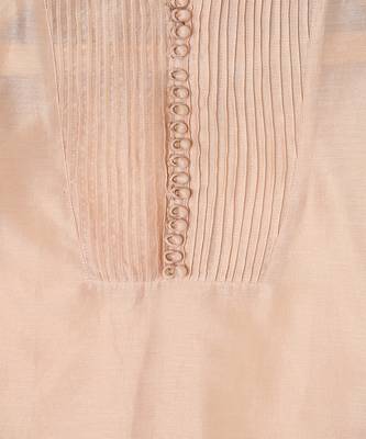 LINEN  PINTUCKS KURTA PAITHANI PYJAMA SET 5