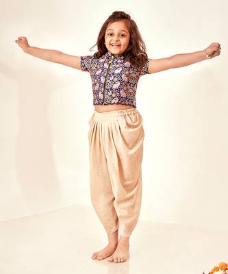 CHANDERI ROYAL DHOTI SET 1