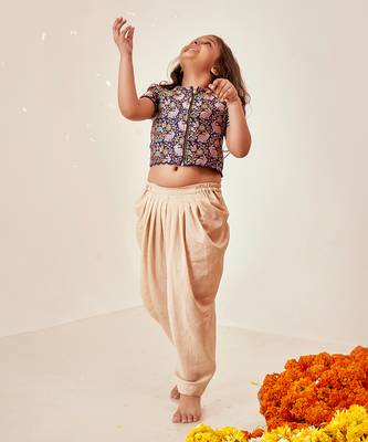 CHANDERI ROYAL DHOTI SET 2