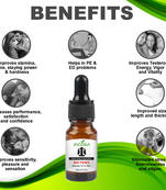 Ficosa Penis Enlargement Oil | Big Penis Oil | Penis Growth Oil | Penis Massage Oil For Men  9 Inch (15ml)