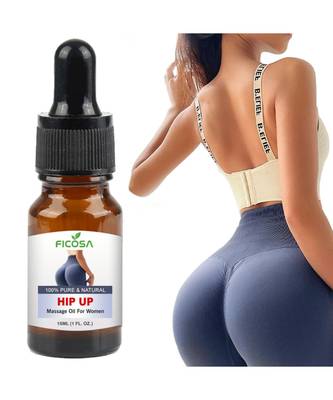 Ficosa Hip Enlargement Oil|Hip Up Oil| Hip Lifting Massage Oil | Big Booty Oil |Butt Firming Enhancement Essential Oil 1