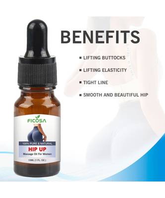 Ficosa Hip Enlargement Oil|Hip Up Oil| Hip Lifting Massage Oil | Big Booty Oil |Butt Firming Enhancement Essential Oil 2