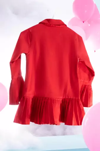 Chic Biker Girl Jacket Dress