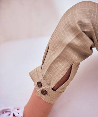 JOGGER STYLE LINEN TROUSERS 3