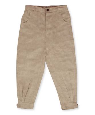 JOGGER STYLE LINEN TROUSERS 4
