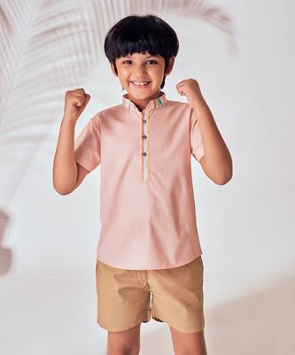 MANDARIN COLLAR SHIRT 1