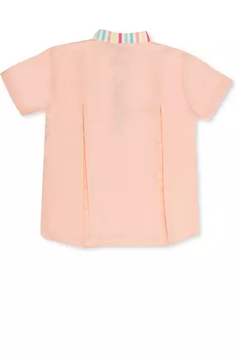 MANDARIN COLLAR SHIRT