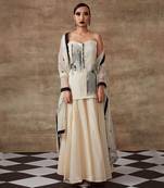 Ivory lehenga set