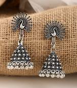 Silver earrings