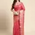 Rani Pink Woven Organza Saree With Blouse