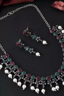 Multicolor necklace-sets