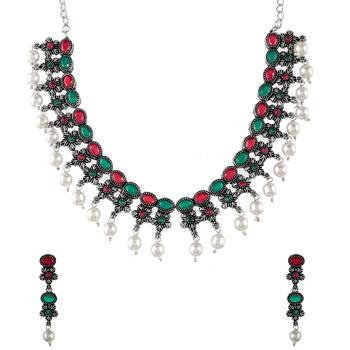 Multicolor necklace-sets 4
