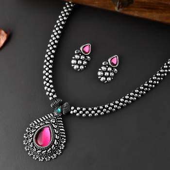 Silver crystal necklace-sets 3