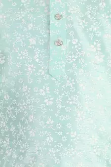 Firozi Stripes SIlk Jacquard Kurta Pajama Set // Traditional Wear