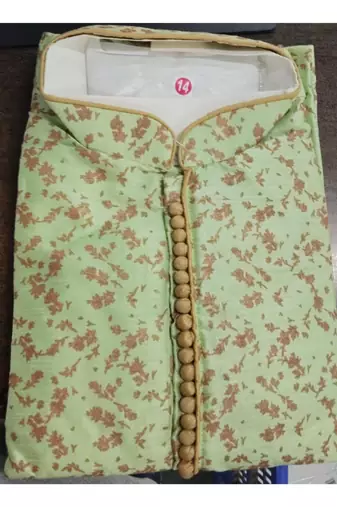 Multicolor Stripes SIlk Jacquard Kurta Pajama SetTraditional Wear