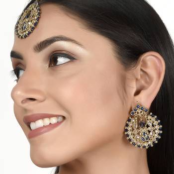 Blue cubic zirconia jewellery-combo 2